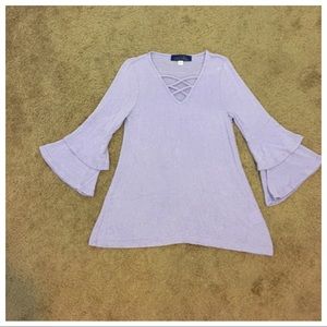 Blue Rain purple top